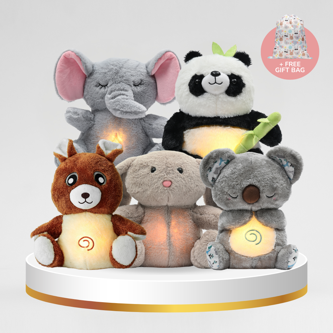 Lot de 5 oursons respirants