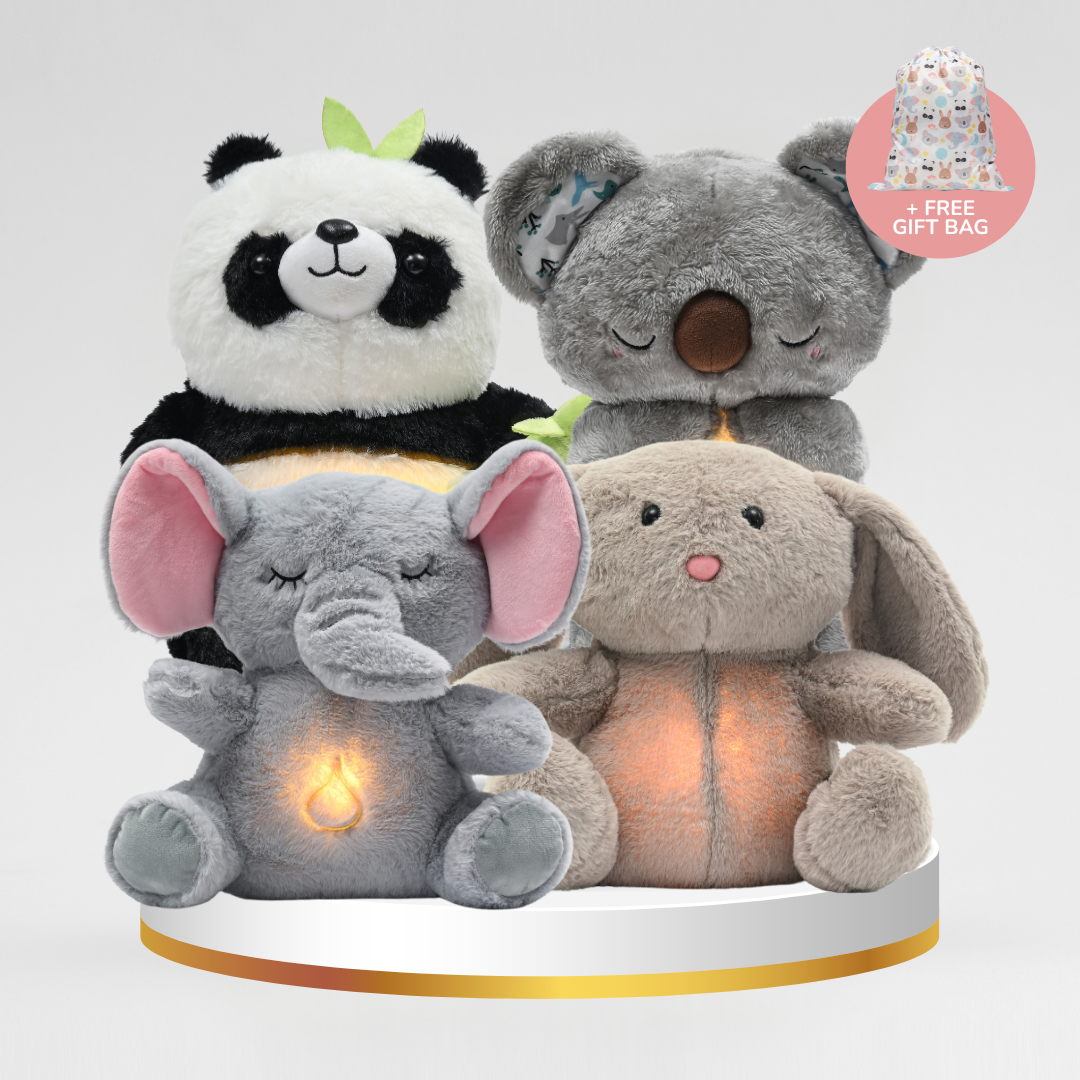 Lot de 4 oursons respirants