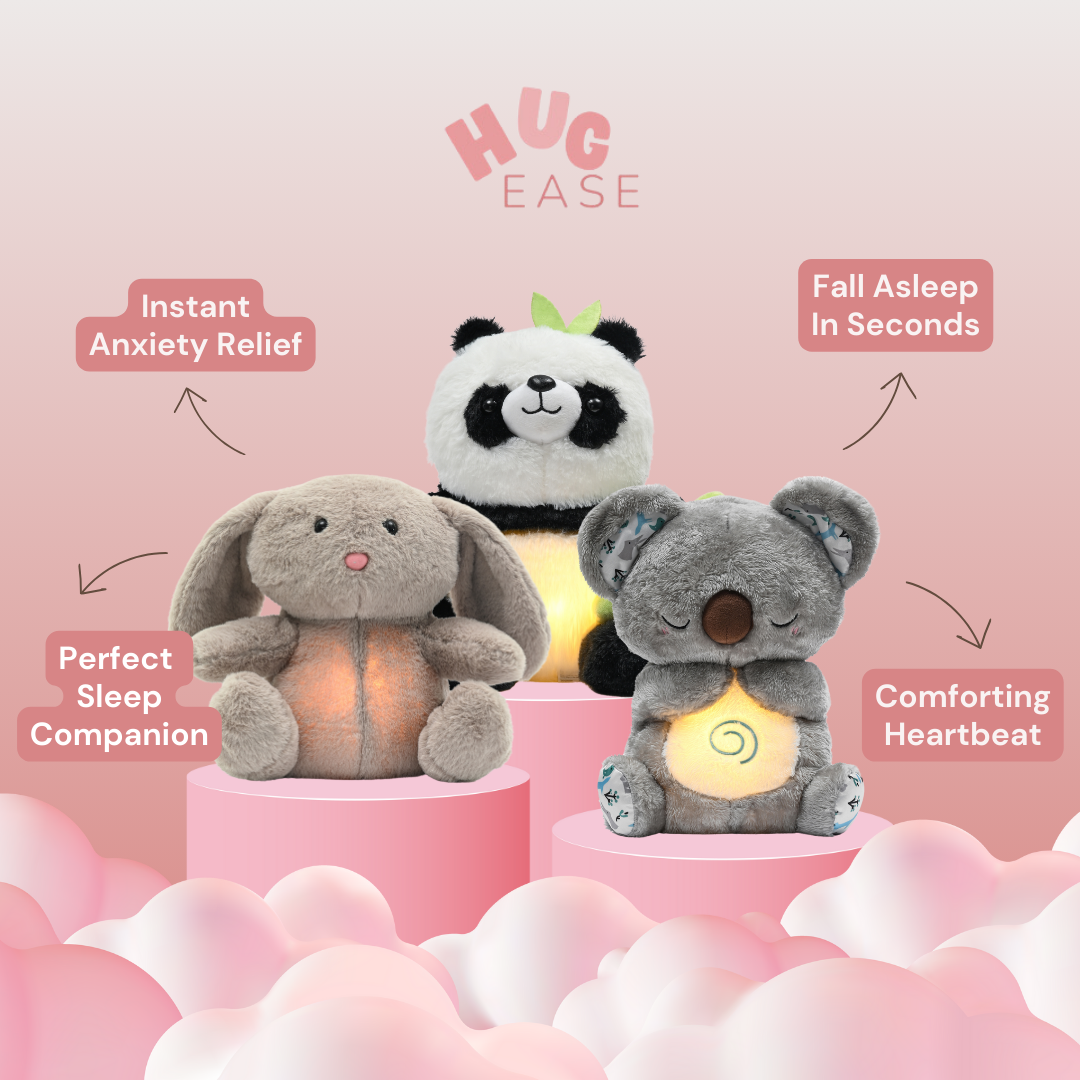 Koala respirant + Panda + Lapin