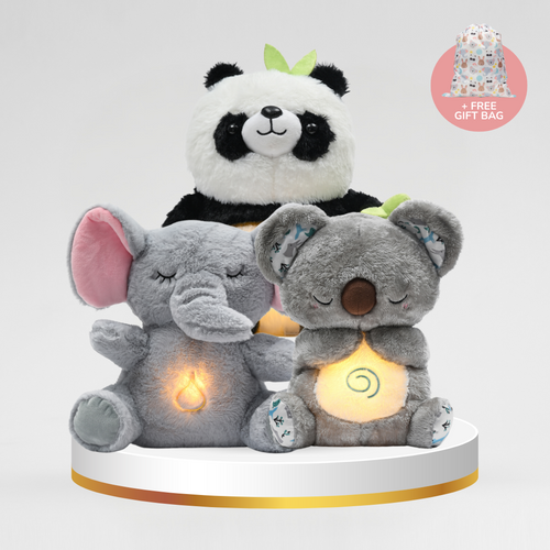 Breathing Panda + Elephant + Koala