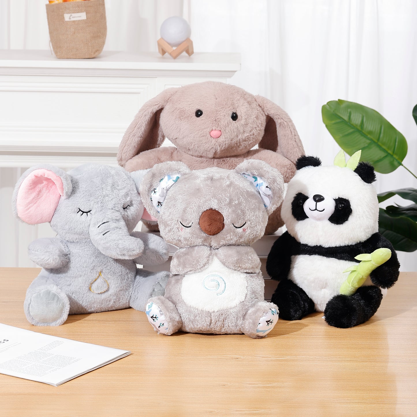 Paket mit 4 atmenden Teddys 