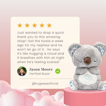 Hug Ease Archie the Koala breathing plush toy for anxiety, sleep and ADHD relief — view 14 of 14