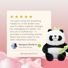 Hug Ease Milo the Panda breathing plush toy for anxiety, sleep and ADHD relief — view 12 of 12