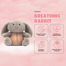 Hug Ease Hops the Rabbit breathing plush toy for anxiety, sleep and ADHD relief — view 11 of 13