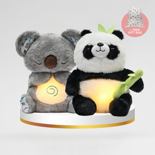 Koala et panda respirants 